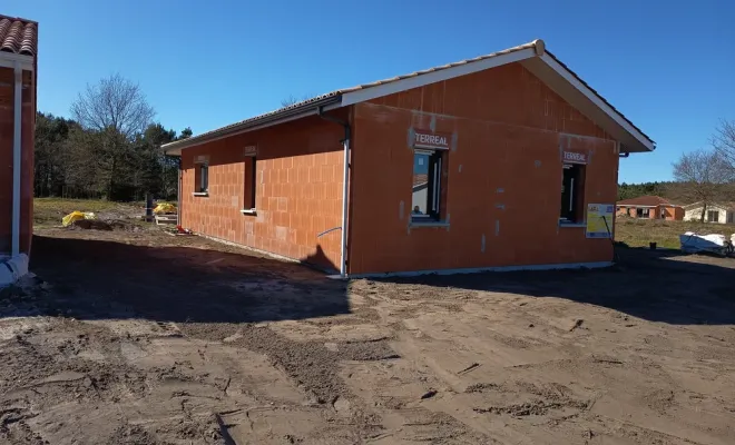 Assainissement et raccordement à Lesperon, Dax, BJA Terrassement